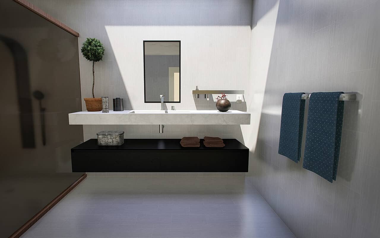 Дизайн-проект мебели в ванную комнату